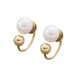 ゴールド | 金属アレルギー対応 穴不要 ピアス見え | CREAM-DOT