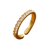 ゴールド | サージカルステンレス 金属アレルギー対応 リング | CREAM-DOT