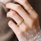 サージカルステンレス 金属アレルギー対応 リング | CREAM-DOT | 詳細画像1 