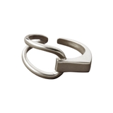 シルバー | サージカルステンレス 金属アレルギー対応 リング | CREAM-DOT