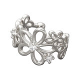 シルバー | 金属アレルギー対応 イヤーカフ ニッケルフリー | CREAM-DOT