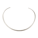 シルバー | サージカルステンレス 金属アレルギー対応 チョーカー | CREAM-DOT