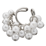 シルバー | 金属アレルギー対応 イヤーカフ ニッケルフリー | CREAM-DOT