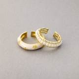 金属アレルギー対応 2点セット リング | CREAM-DOT | 詳細画像3 