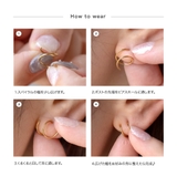 サージカルステンレス 金属アレルギー対応 ピアス | CREAM-DOT | 詳細画像13