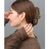 バンスクリップ ヘアクリップ べっ甲風 | CREAM-DOT | 詳細画像9 
