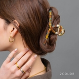 バンスクリップ ヘアクリップ ループ | CREAM-DOT | 詳細画像1