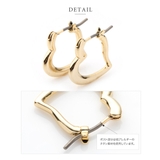 ピアス フープピアス 18kコーティング | CREAM-DOT | 詳細画像4