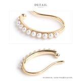 イヤーカフ 18kコーテイング レディース | CREAM-DOT | 詳細画像5 
