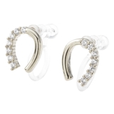 D：シルバー | 選べる4タイプ ピアス イヤリング | CREAM-DOT