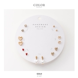 7点セット ピアス チタンポスト | CREAM-DOT | 詳細画像4