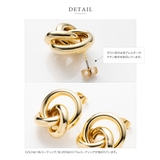 ピアス 18kコーティング チタンポスト | CREAM-DOT | 詳細画像6 
