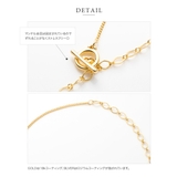 ネックレス 18kコーティング レディース | CREAM-DOT | 詳細画像7 