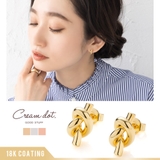 ピアス 18kコーティング レディース | CREAM-DOT | 詳細画像1