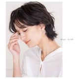 ピアス 18kコーティング チタンポスト | CREAM-DOT | 詳細画像12 