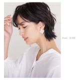 ピアス 18kコーティング チタンポスト | CREAM-DOT | 詳細画像10 