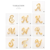 ブローチ イニシャル アルファベット | CREAM-DOT | 詳細画像5 