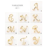 ブローチ イニシャル アルファベット | CREAM-DOT | 詳細画像6 