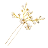 ゴールド | ヘアコーム ヘアピン 小枝 | CREAM-DOT