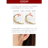 選べる12タイプ ピアス フープピアス | CREAM-DOT | 詳細画像15 