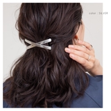 バレッタ ヘアクリップ 大きめ | CREAM-DOT | 詳細画像5 