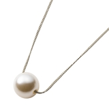 シルバー | ネックレス ロングネックレス 18kコーティング | CREAM-DOT
