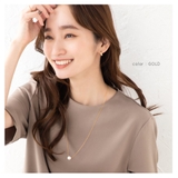 ネックレス ロングネックレス 18kコーティング | CREAM-DOT | 詳細画像6 