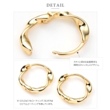 ピアス フープピアス 14kコーティング | CREAM-DOT | 詳細画像4 