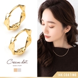 ピアス フープピアス 14kコーティング | CREAM-DOT | 詳細画像1 