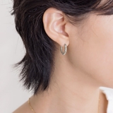 ステンレス製 ピアス フープピアス | CREAM-DOT | 詳細画像7 