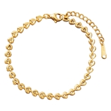 ゴールド | ステンレス製 ブレスレット 金属アレルギー | CREAM-DOT
