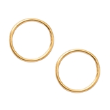 ゴールド | サージカルステンレス 金属アレルギー対応 両耳用 | CREAM-DOT