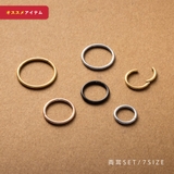 ステンレス製 両耳用 ピアス | CREAM-DOT | 詳細画像1