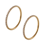 ゴールド | サージカルステンレス 金属アレルギー対応 両耳用 | CREAM-DOT