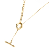 ゴールド | ステンレス製 ネックレス ロングネックレス | CREAM-DOT