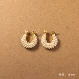 ステンレス製 ピアス フープピアス | CREAM-DOT | 詳細画像2 
