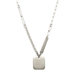 シルバー | サージカルステンレス 金属アレルギー対応 ネックレス | CREAM-DOT