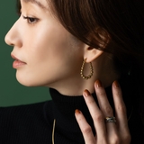 ステンレス製 ピアス フープピアス | CREAM-DOT | 詳細画像6 