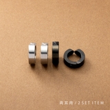2点セット ステンレス製 カフイヤリング | CREAM-DOT | 詳細画像1 