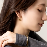 ステンレス製 ピアス フープピアス | CREAM-DOT | 詳細画像12 