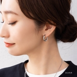 ステンレス製 ピアス フープピアス | CREAM-DOT | 詳細画像9