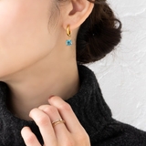 ステンレス製 ピアス フープピアス | CREAM-DOT | 詳細画像9