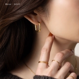 ステンレス製 ピアス フープピアス | CREAM-DOT | 詳細画像11 