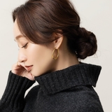 ステンレス製 ピアス フープピアス | CREAM-DOT | 詳細画像3 