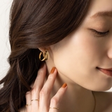 ステンレス製 ピアス フープピアス | CREAM-DOT | 詳細画像5 