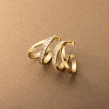 ステンレス製 ピアス フープピアス | CREAM-DOT | 詳細画像1 