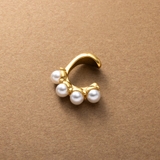ステンレス製 イヤーカフ 金属アレルギー | CREAM-DOT | 詳細画像1