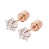 B：ピンクゴールド | ステンレス製 ピアス 金属アレルギー | CREAM-DOT