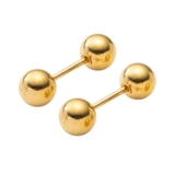 ゴールド | 全20種類 ステンレス製 ピアス | CREAM-DOT