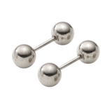 シルバー | 全20種類 ステンレス製 ピアス | CREAM-DOT